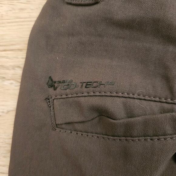 Volcom Mens Modern Fit Chino Stretch Pants Size 33 True To This Casual - Picture 8 of 8